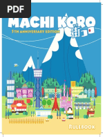 Machi Koro 5th Anniversary Edition Rulebook