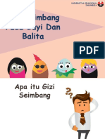 Gizi Seimbang Pada Bayi Dan Balita