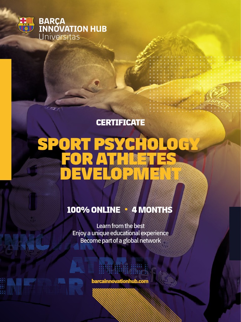 Certificate in Sport Psychology For Athletes Development PDF