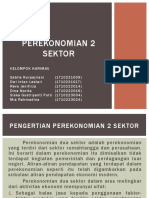 Perekonomian 2 Sektor