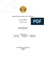 PKM-KC Andreas C.M Dan M.taufik H.