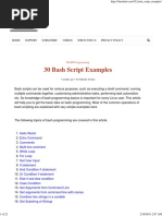 30 Bash Script Examples - Linux Hint