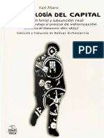 Karl Marx - La Tecnología Del Capital PDF