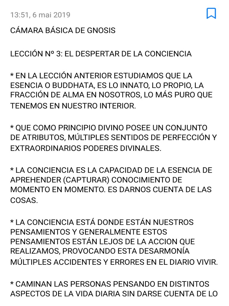 El Despertar de La Conciencia | PDF | Esencia | Alma