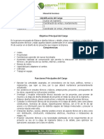 Manual de Funciones Adriatica Auxiliar de Ingenieria