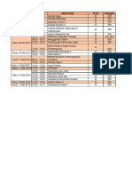 JADWAL UAS SIPIL