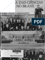 MICELI Sergio HIstoria Das Ciencias Sociais No Brasil I PDF