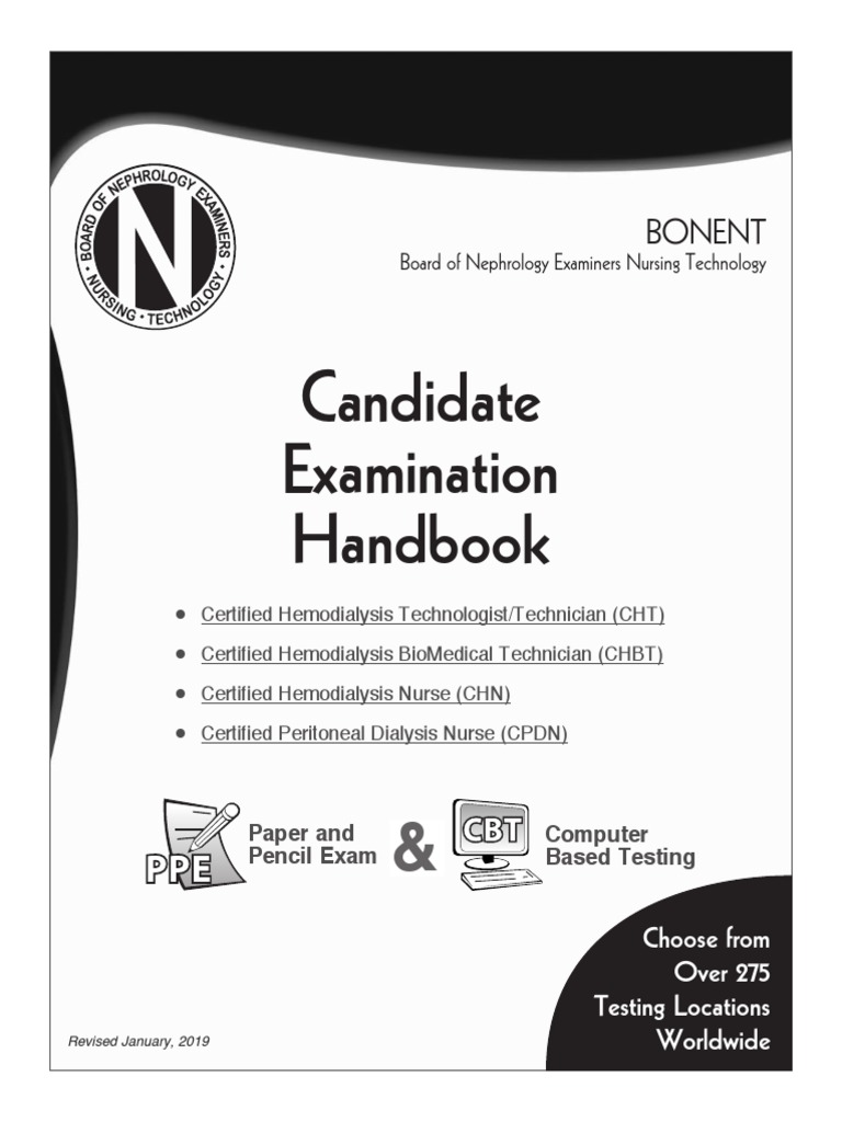 BONENT Candidate Handbook PDF | PDF | Professional Certification | Test ...