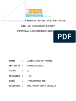 CHM1024 Report 4 Reactions of Alcohols PDF