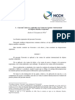 Ley Aplicable a Las Ventas de Carácter Internacionalde Objetos Muebles