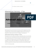 Advanced Jazz Harmony PDF