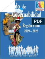 Acuerdo de Gobernabilidad Region Puno 2019 - 2022 PDF