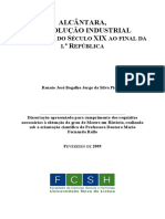 A evolução industrial de Alcântara: 1840-1920