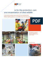 Key Principles For The Protection Care and Rehabilitation of Oiled Wildlife 2017