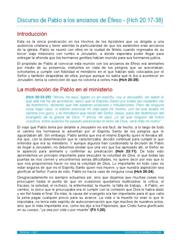 El Estilo de Liderazgo Del Apostol Pablo 2 | PDF | Pablo el apóstol ...