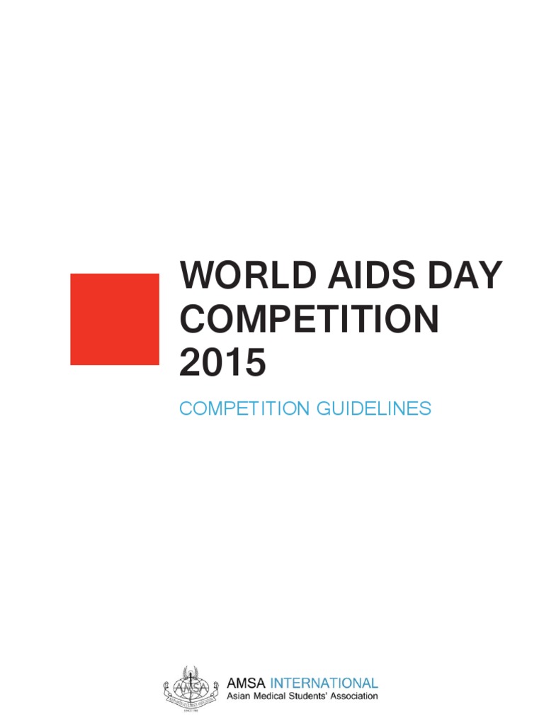 World AIDS Day Competition Guidelines | PDF