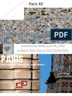Space Invader in Paris XX (20th Arrondissement) As of Dec 2020