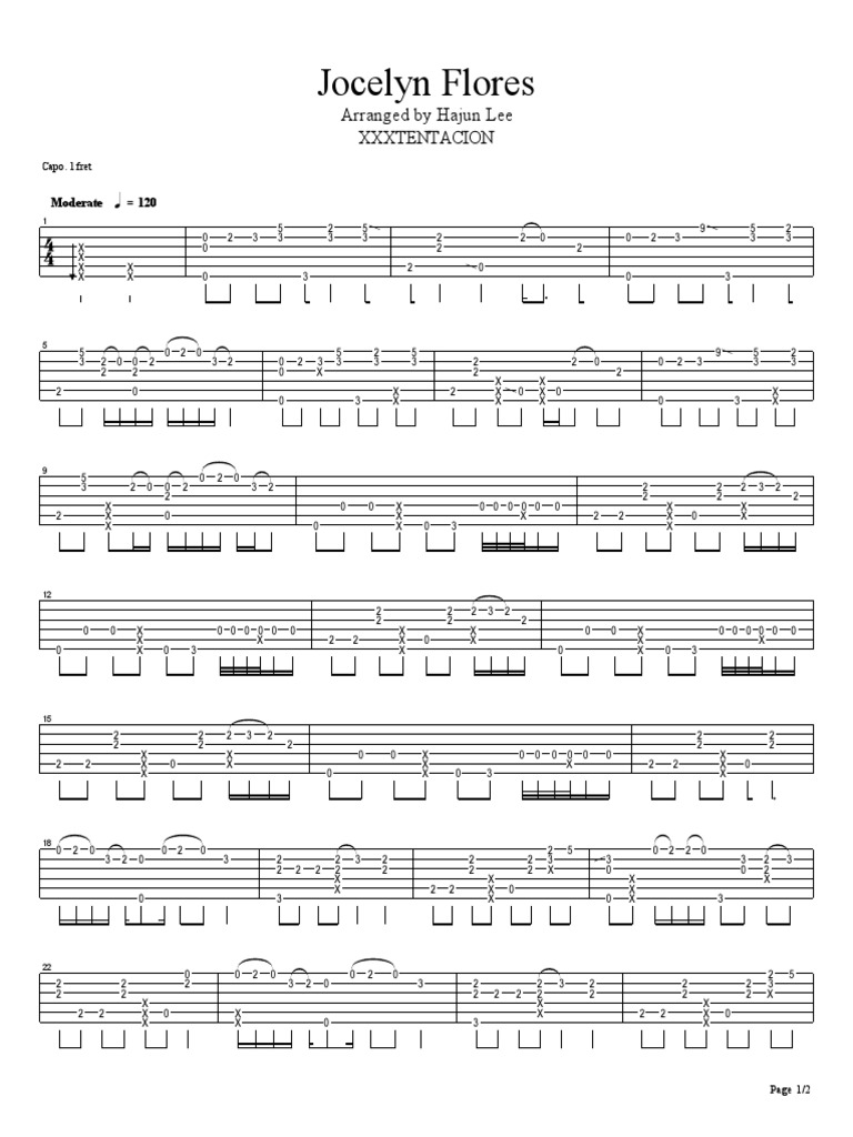 Jocelyn Flores | PDF | Chordophones | String Instruments
