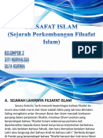 PPT Sejarah Perkrmbangan Filsafat Islam