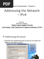 IPv4 Addressing