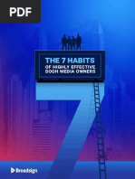 2018 Broadsign 7 Habits eBook