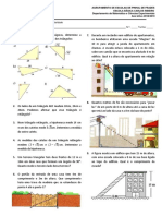 Problemas de Matemática com Teorema de Pitágoras e Triângulos Retângulos