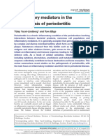 Inflammatory Mediators in The Pathogenesis of Periodontitis: Expert Reviews