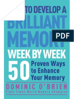 Develop A Brilliant Memory PDF