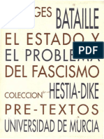 El problema del fascismo según Georges Bataille