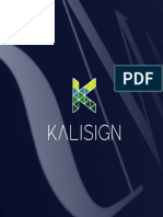 Kalisign Brochure - 2019 PDF