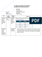 Instrumen Penilaian KD 3.9 Aritmatika Sosial