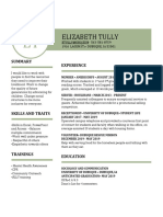 Elizabeth Tully Resume Updated 4 30