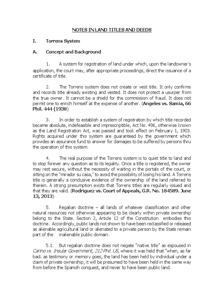 What Is The Difference Between Torrens And Deeds? – ERLH