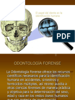 Introduccion a Odontologia Forense