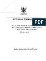 Pelatihan Asesor Kompetensi