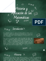 Historia y Evolución de Las Matematicas