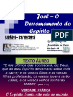 Joel - o Derramar Do Espírito