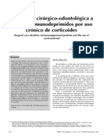 Assistência cirúrgico-odontológica a pacientes imunodeprimidos