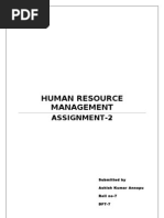 Download HUMAN RESOURCE MANAGEMENT CASE STUDIES by Ashish Kumar Annepu SN40887457 doc pdf