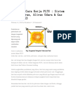 Bagian and Cara Kerja PLTU Sistem Pembak