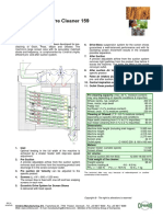 Cimbria DELTA Pre Cleaner 159 Data Sheet