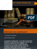 La Constitucion Como Fuente Del Derecho