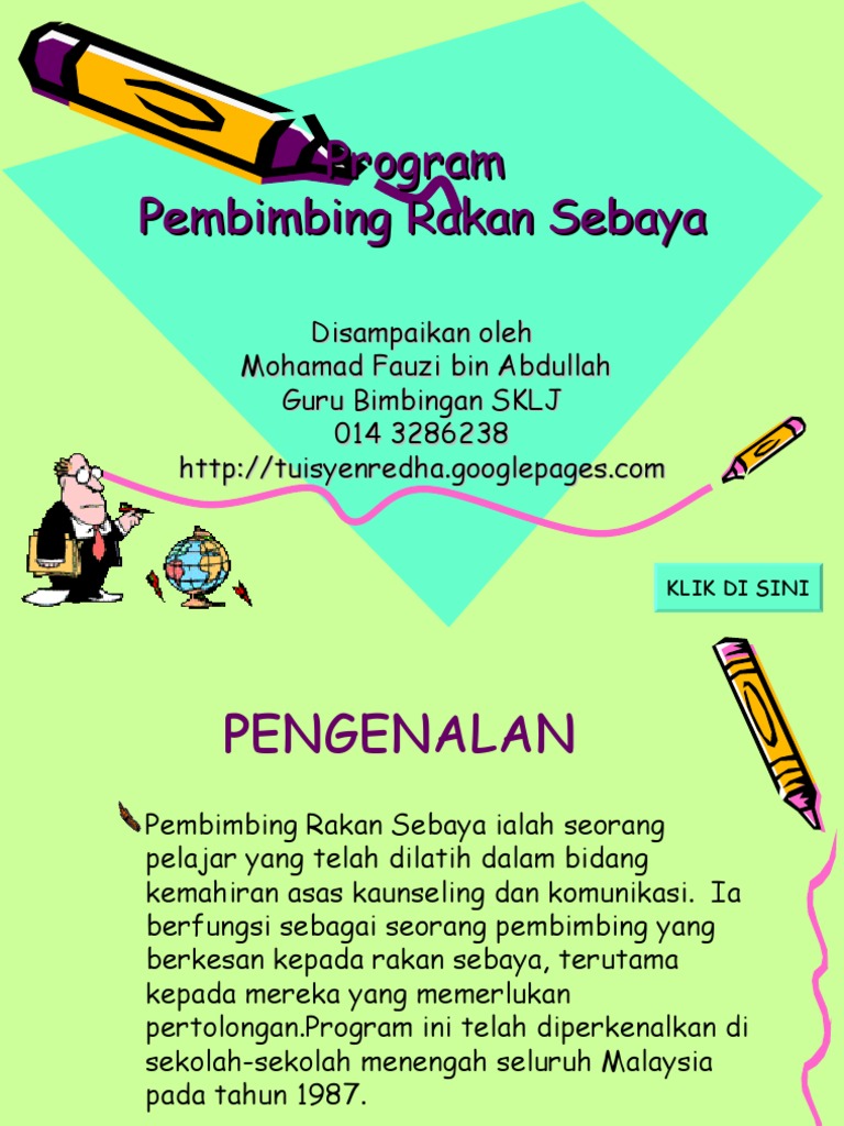 Program Pembimbing Rakan Sebaya