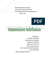 Transmision Telefonica
