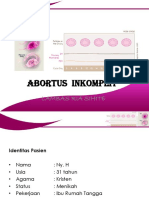 Slide Lapkas Abortus Inkomplit