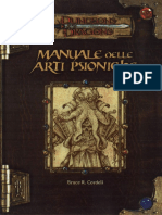 Dungeons and Dragons 3 Manuale Delle Arti Psioniche (RPG - ITA) PDF