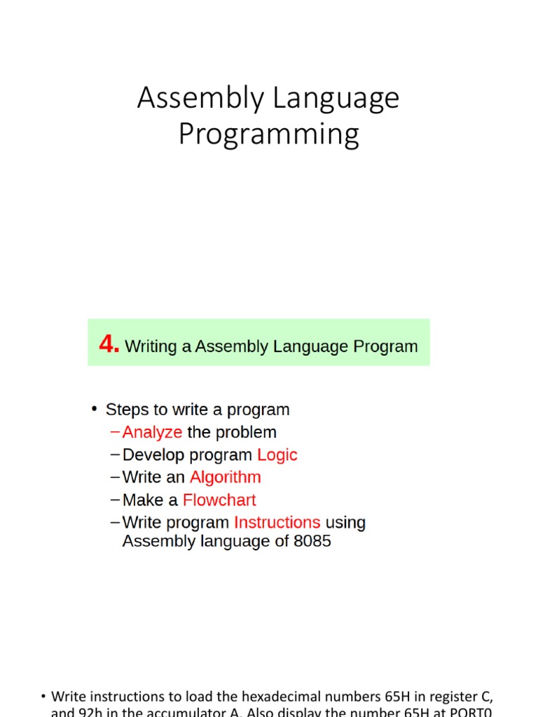 Assembly Language: Load and Multiply | PDF | Assembly Language ...