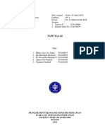 Bioindustri - Proposal Produk Tape Singkong - P3 Kel 2