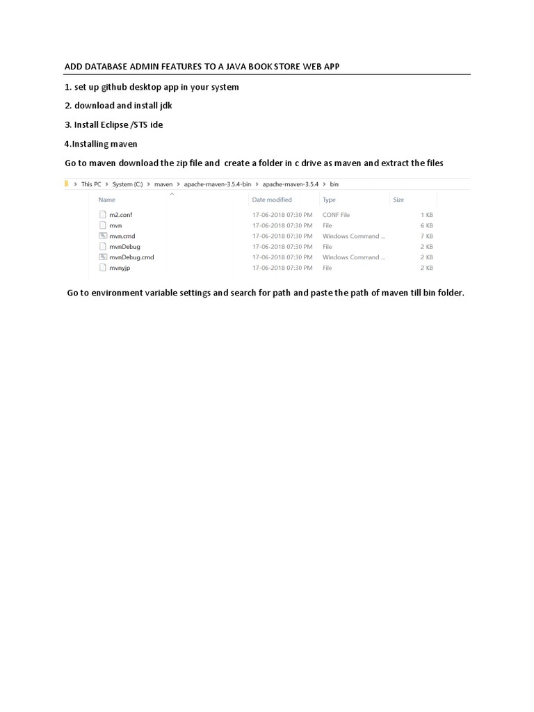 Java Bookstore App Setup Guide | PDF | Web Application | Software ...