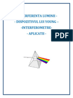 Interferenta Luminii